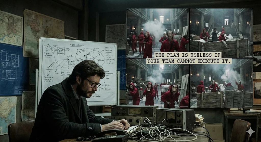 El método de La casa de papel: 5 lecciones de gestión de proyectos con GGyess