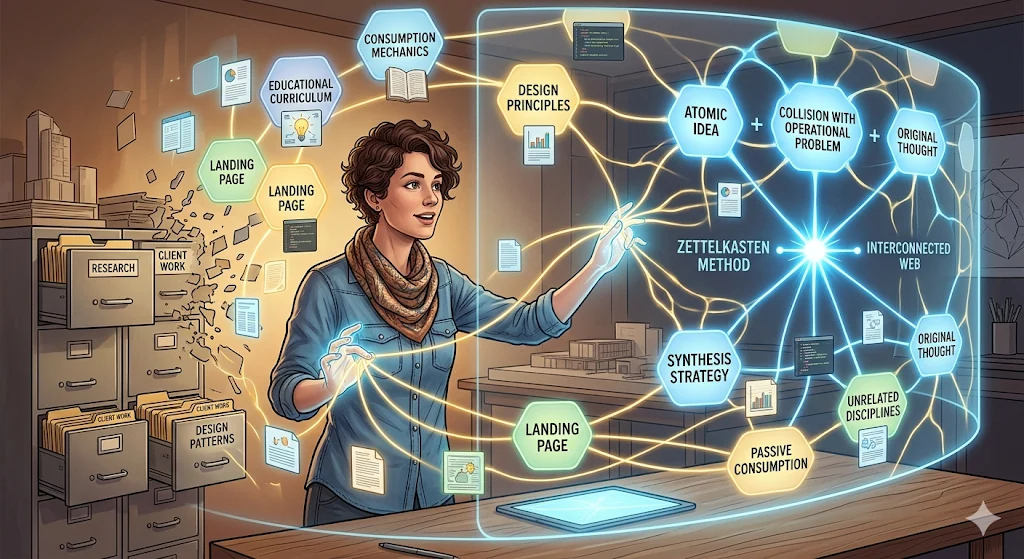 Cómo conectar tus ideas: guía de Zettelkasten digital para principiantes