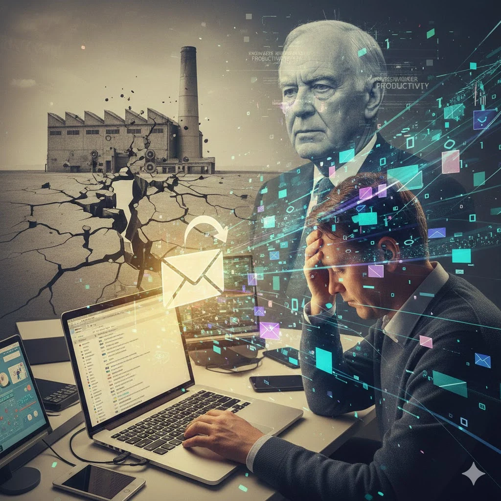 Por qué trabajas más y sientes que logras menos: el reto de Drucker
