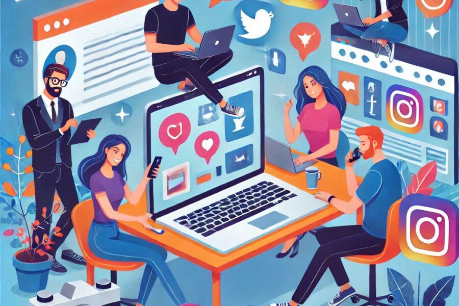How Do I Organize My Team So That Everyone Collaborates on the Company’s Social Networks?