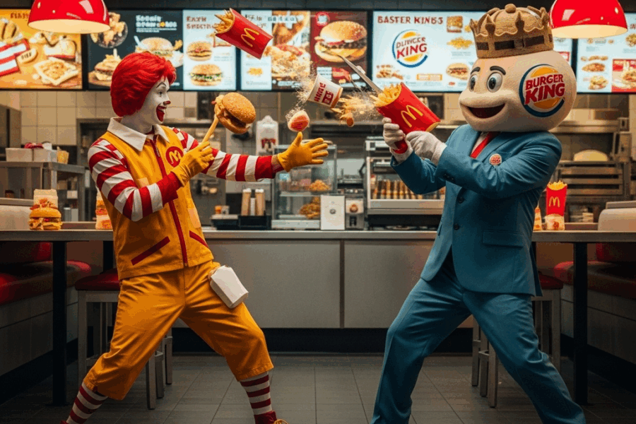 Why the Battle Between the Whopper and the Big Mac Defines Fast Food History