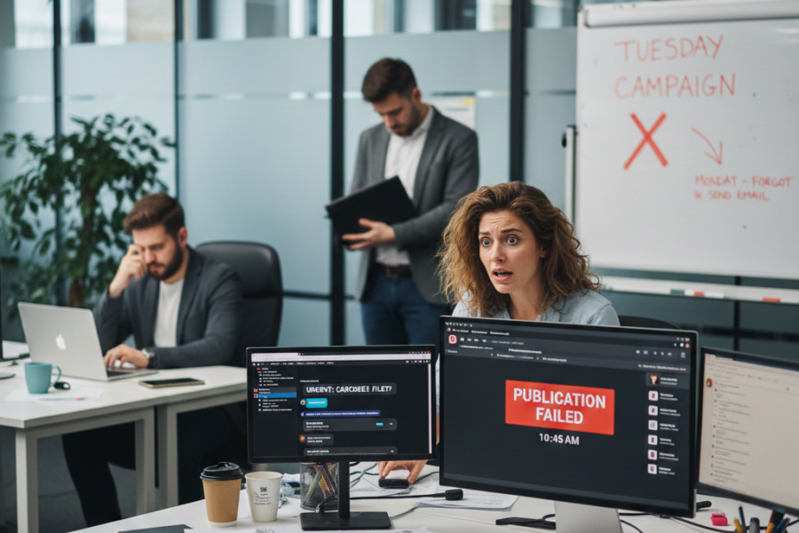 The Paradox of the Small Delay that Stops Everything