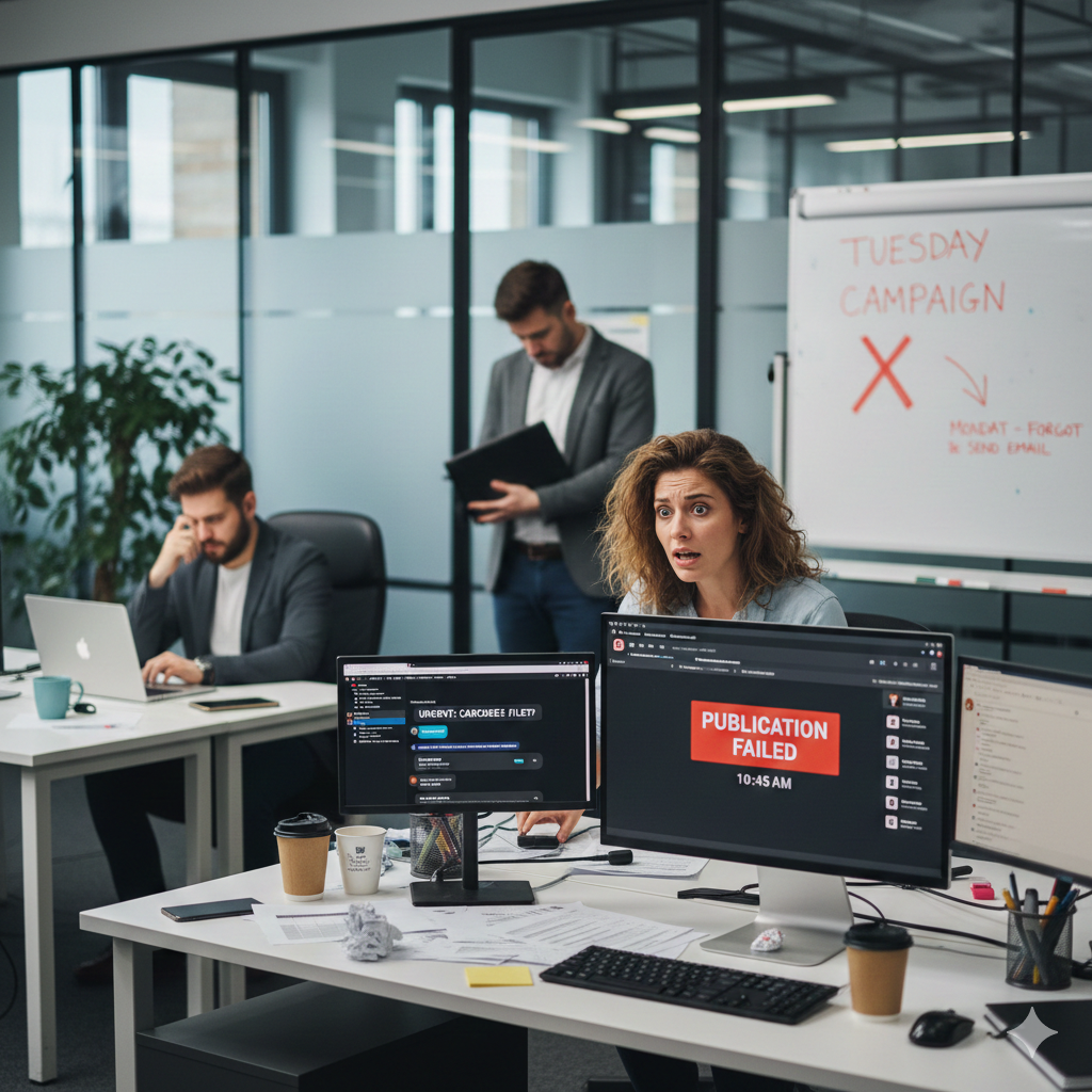 The Paradox of the Small Delay that Stops Everything