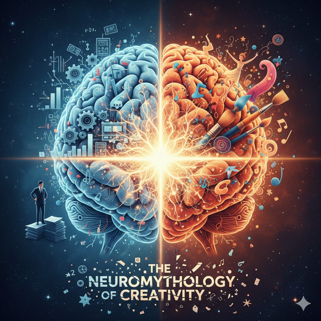 The Real Neuroscience Behind Your Creativity (and Why You’re Not “Right-Brained”)