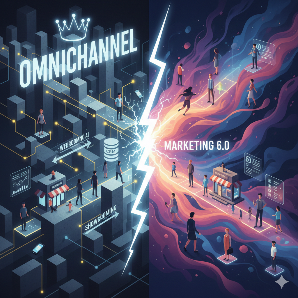 Why “Omnichannel” Is No Longer Enough — and How to Survive the Marketing 6.0 Tsunami