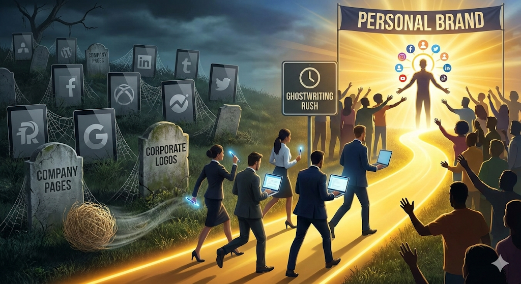 Ghostwriting for CEOs in 2026: The Ultimate Guide to Managing 10 Personal Brands Without Destroying Reputations