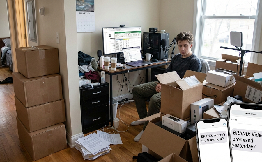 The End of Chaos for UGC Creators: Manage Contracts, Deliverables, and Scheduling for 5 Brands at Once