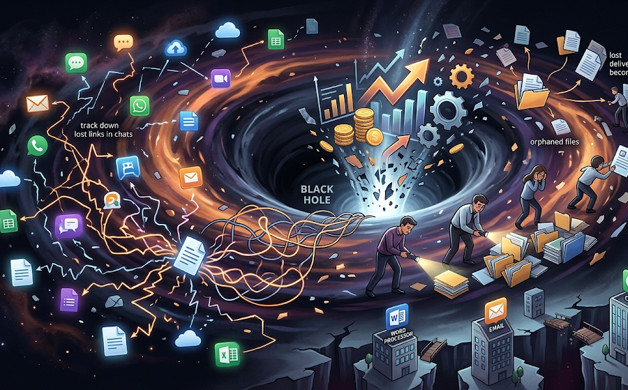 The Invisible Cost of Scattered Files: How to Stop “File Sprawl” in Your Company