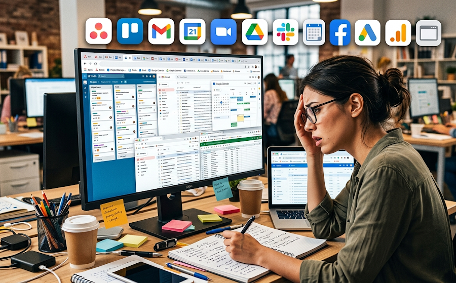 Goodbye to Asana, Calendly, and Zoom: Why Profitable Agencies Are Moving to All-in-One Platforms