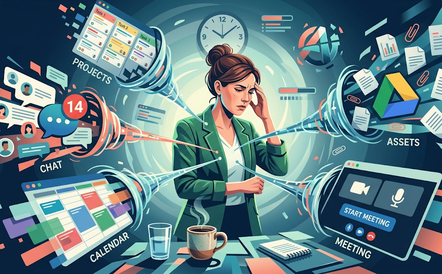 The Serious Mistake of Using 5 Different Apps to Manage Your Marketing Agency (and How to Escape That Trap)