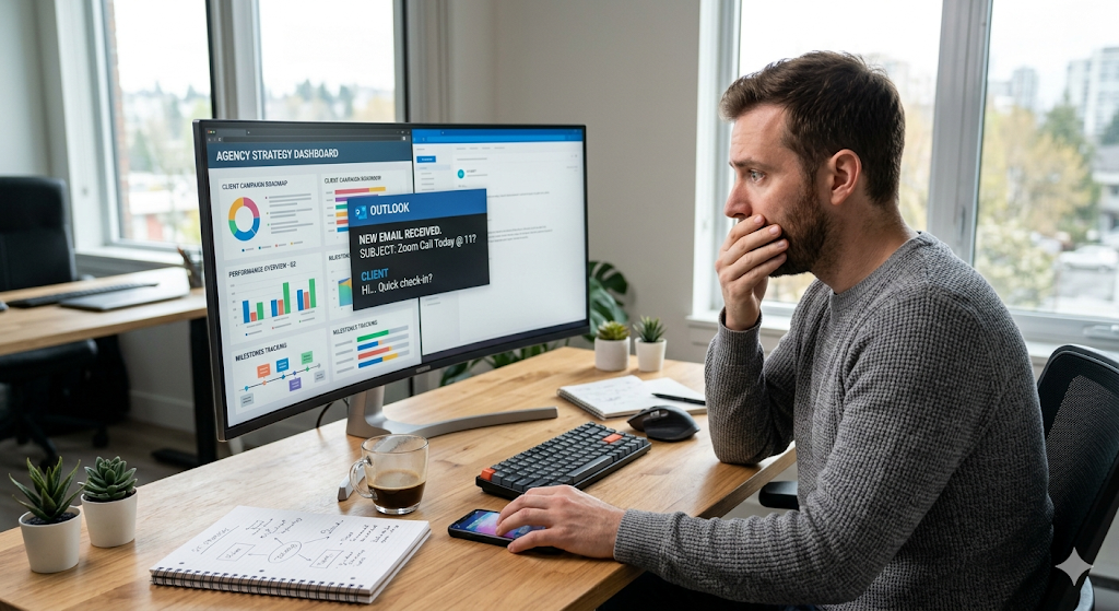 Why Your Clients Demand Weekly Meetings (and How a Shared Board Makes Them Obsolete)