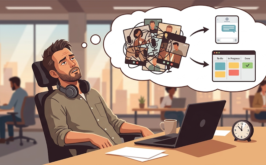 Synchrony vs. Asynchrony: The Ultimate Decision Tree for Knowing When to Schedule a Video Call vs. Create a Task