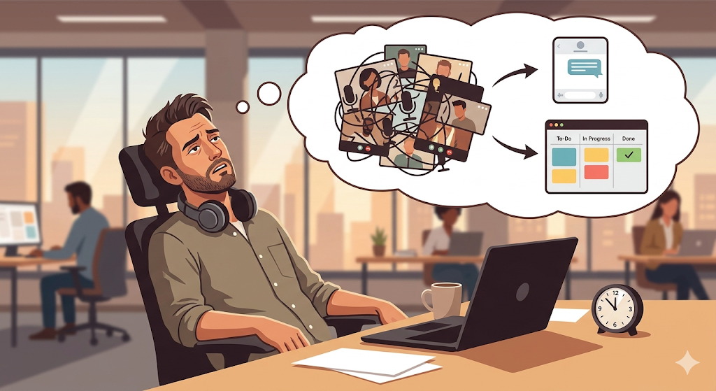 Synchrony vs. Asynchrony: The Ultimate Decision Tree for Knowing When to Schedule a Video Call vs. Create a Task