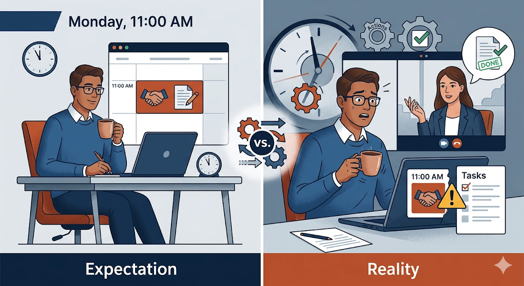 The Invisible Mistake: Why Confusing “Scheduling a Meeting” with “Assigning a Task” Is Sabotaging Your Clients