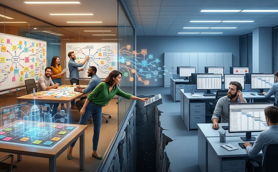 From Raw Idea to Active Sprint: The Power of an Infinite Canvas Connected to Your Execution Engine